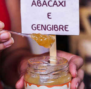 Geleia de Abacaxi com Gengibre – 165g